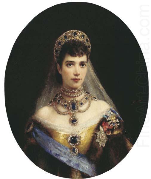 Konstantin Makovsky Portrait of Empress Maria Feodorovna